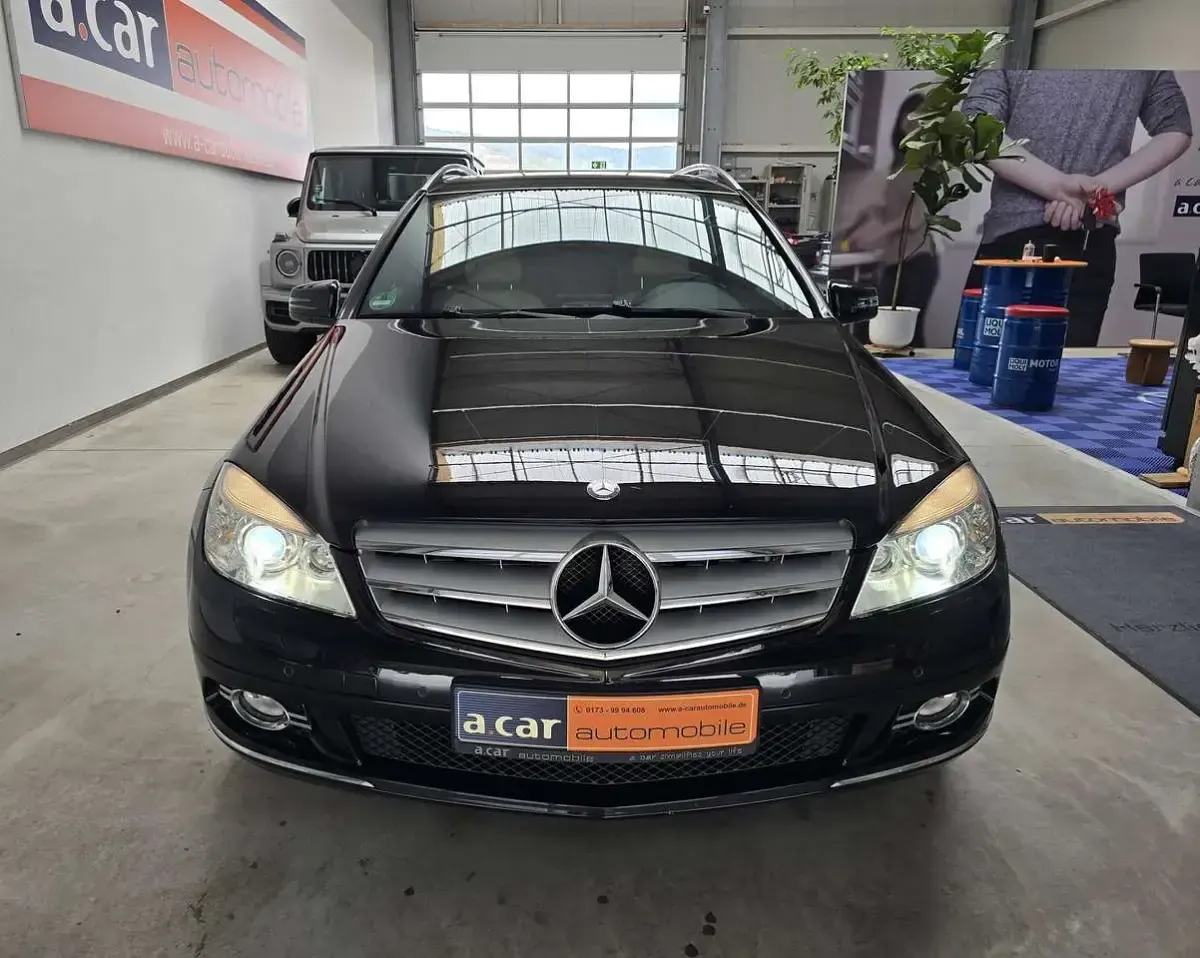 Gebraucht Mercedes C350 Avantgarde 272 PS (200 kW) 2008 Obsidianschwarz  metalliclack Kombi