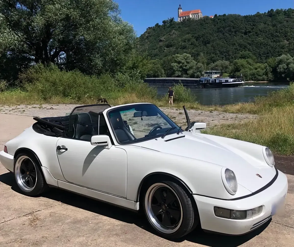 Gebraucht Porsche 964 250 PS (183 kW) 1990 Weiß Cabrio