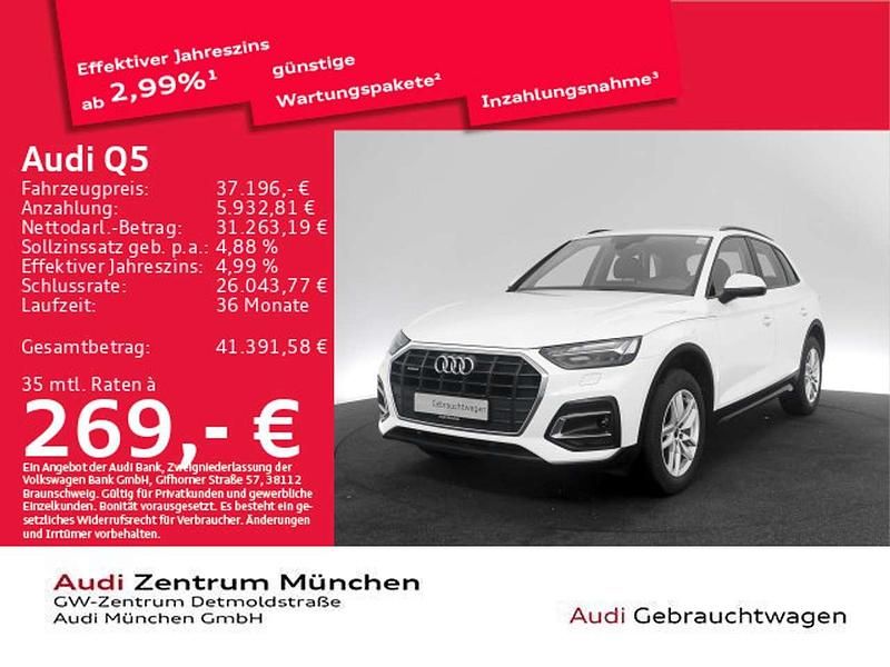 Second-hand Audi Q5 Performance 204 CP (150 kW) 2023 Alb SUV