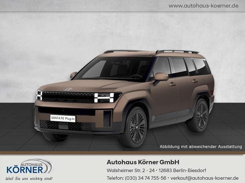 Braun Gebraucht 2025 Hyundai Santa Fe Signature SUV | 47.995 € (Teuer) - Bild 1/3