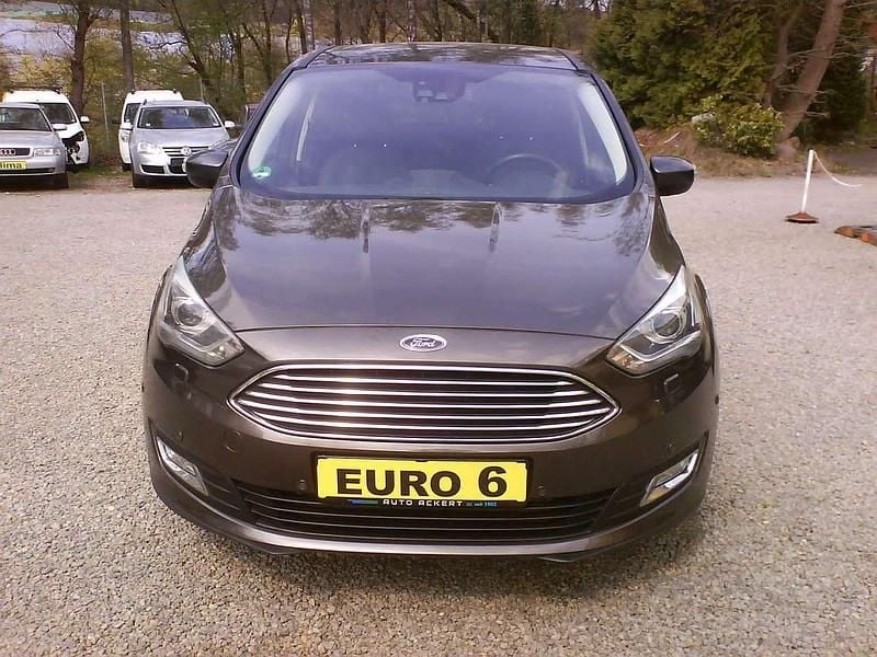 Gebraucht Ford Grand C-Max Titanium 170 PS (125 kW) 2019 Magneticgrau (metallic) Van / Kleinbus