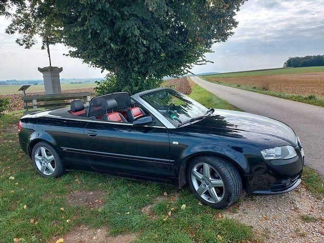 Gebraucht Audi Cabriolet S-Line 163 PS (119 kW) 2008 Schwarz Cabrio