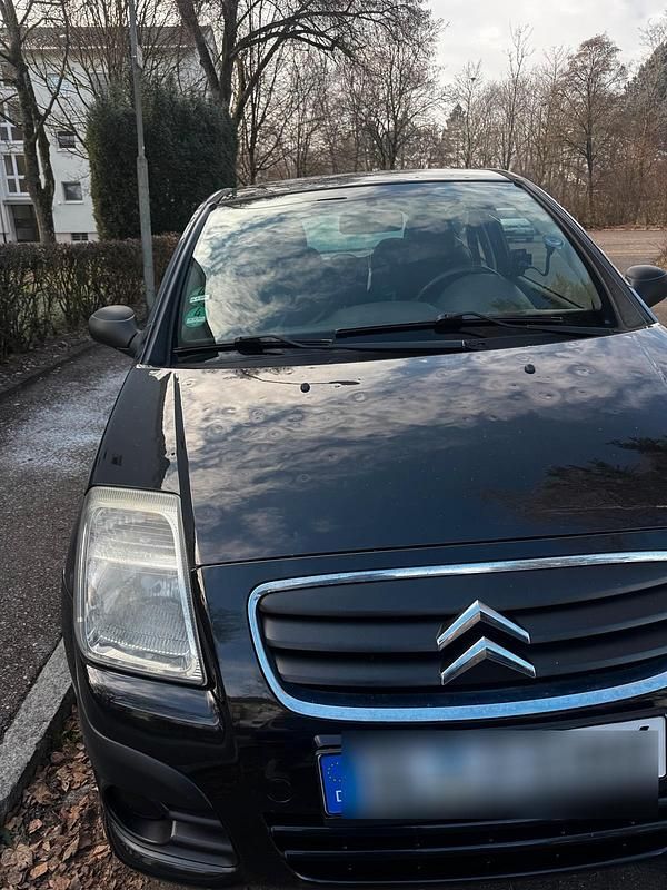 Gebraucht Citroën C2 Comfort 73 PS (53 kW) 2009 Schwarz Kleinwagen