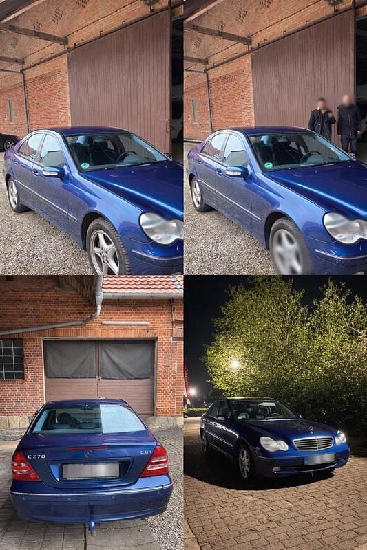Gebraucht Mercedes C270 170 PS (125 kW) 2001 Blau Limousine