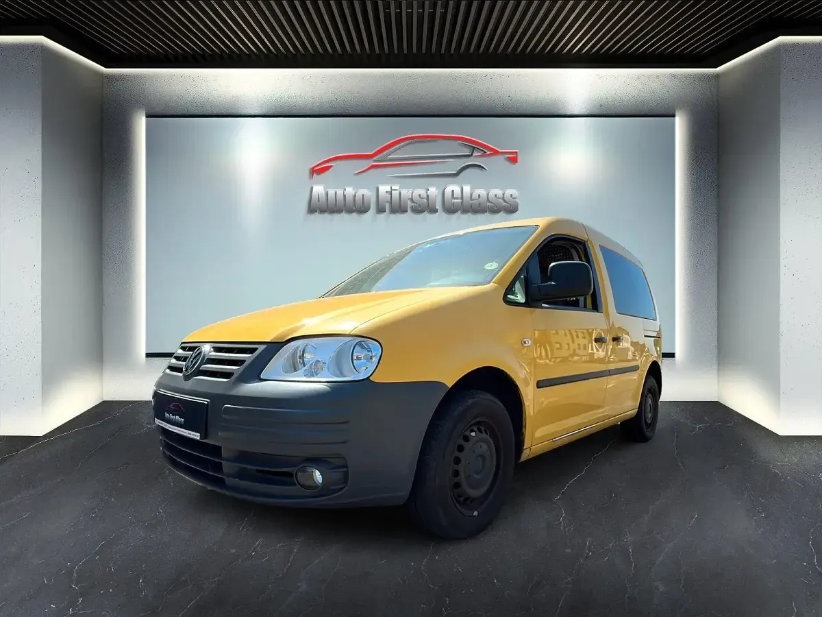 Gebraucht VW Caddy 69 PS (50 kW) 2007 Gelb Van / Kleinbus