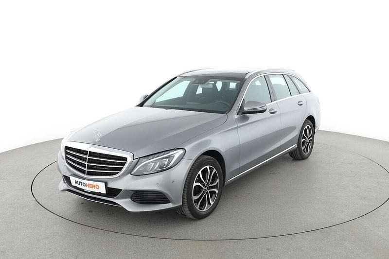 Grau Gebraucht 2015 Mercedes C220 Exclusive Kombi | 20.590 € (Teuer) - Bild 1/3