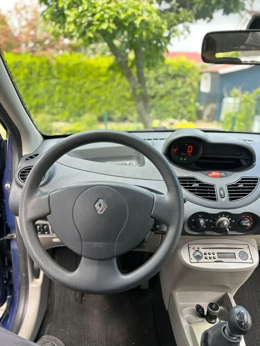 Gebraucht Renault Twingo Authentique 58 PS (42 kW) 2007 Blau Kleinwagen