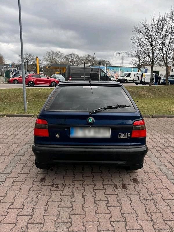 Gebraucht Skoda Felicia 2000 Blau Limousine