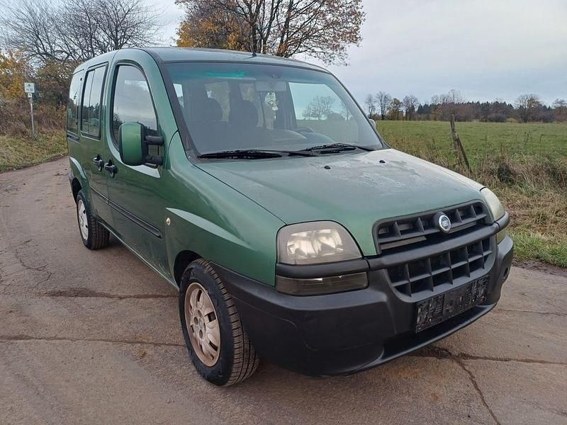 Grün Gebraucht 2003 Fiat Doblò Van / Kleinbus | 1.200 € (Superpreis) - Bild 1/4