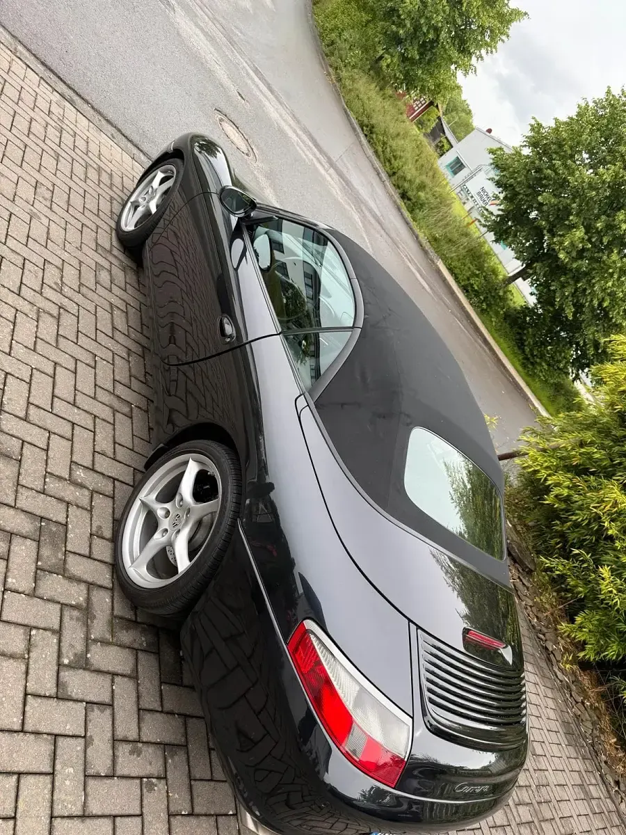 Gebraucht Porsche 996 320 PS (235 kW) 2002 Schwarz Cabrio