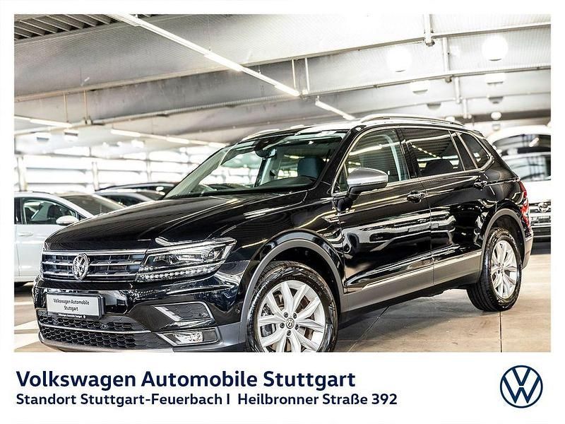 Deep black perleffekt Gebraucht 2021 VW Tiguan Allspace Highline SUV | 33.330 € (Guter Preis) - Bild 1/4