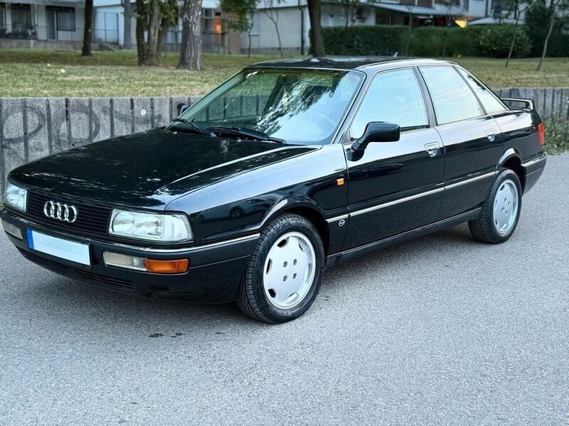 Schwarz Gebraucht 1991 Audi 90 Limousine | 6.999 € - Bild 1/4