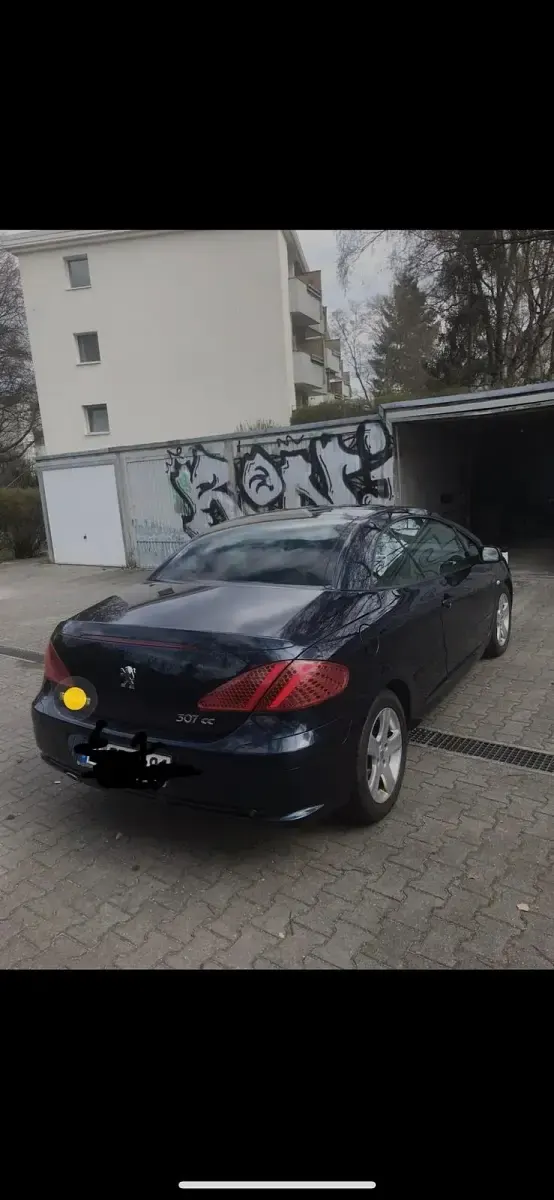 Gebraucht Peugeot 307 CC 136 PS (100 kW) 2007 Blau Cabrio