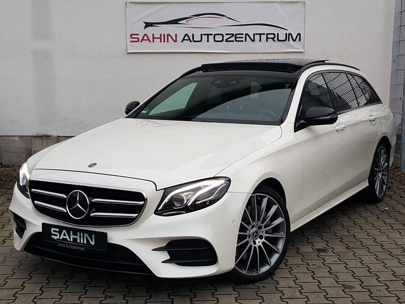 Weiß Gebraucht 2017 Mercedes E400 AMG Kombi | 31.700 € (Fairer Preis) - Bild 1/4