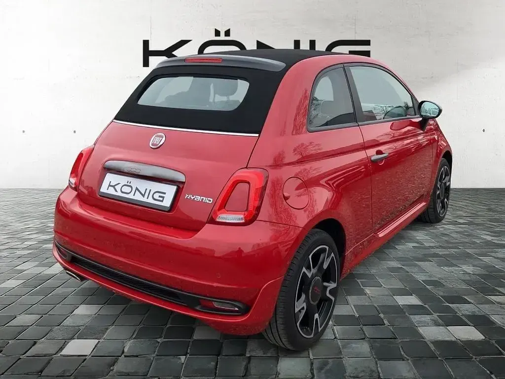 Gebraucht Fiat 500C 69 PS (50 kW) 2022 Rot Cabrio
