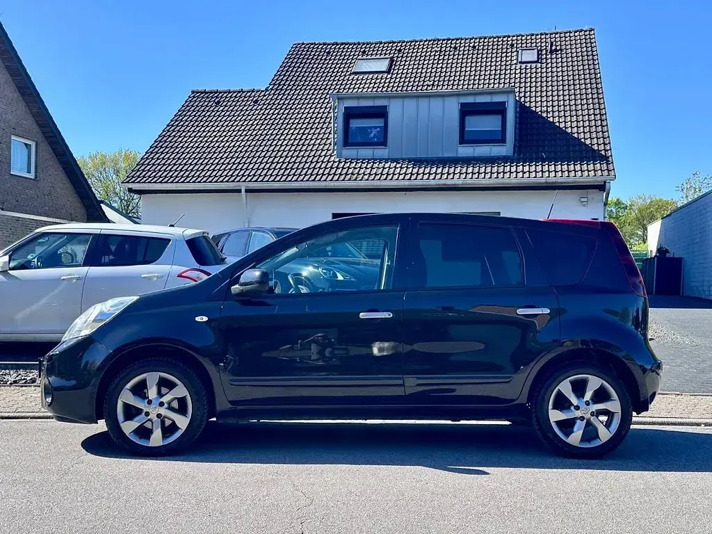 Gebraucht Nissan Note I-Way 88 PS (64 kW) 2011 Schwarz Kleinwagen