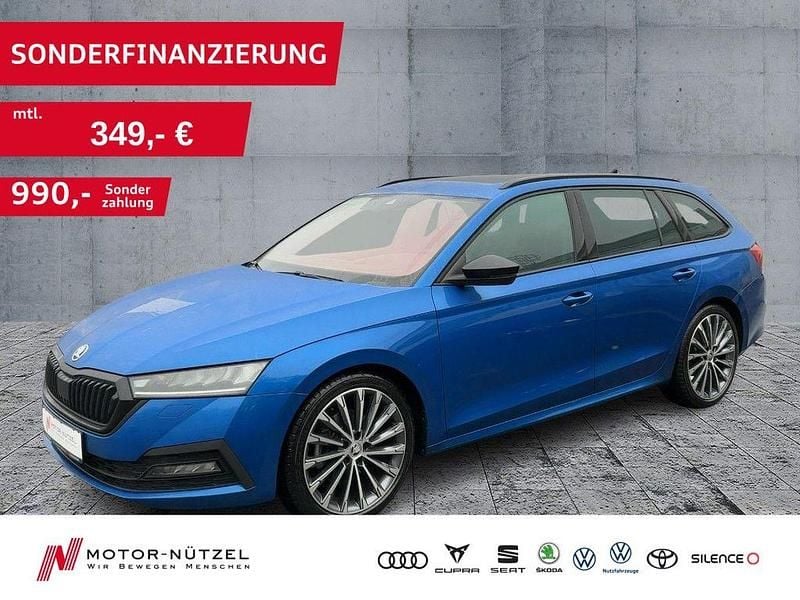 Gebraucht Skoda Octavia 190 PS (139 kW) 2022 Raceblau metallic Kombi
