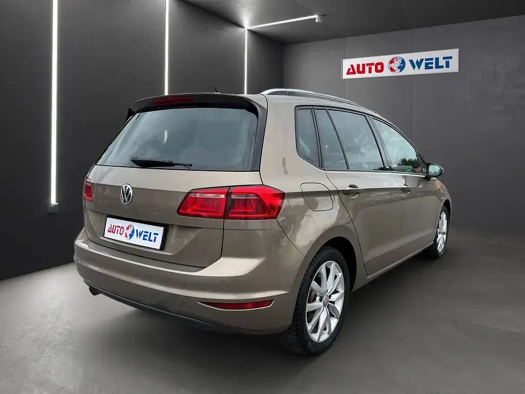 Gebraucht VW Golf Sportsvan Allstar 110 PS (80 kW) 2016 Beige Van / Kleinbus