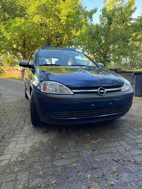 Blau Gebraucht 2003 Opel Corsa Njoy Kleinwagen | 1.999 € (Fairer Preis) - Bild 1/4