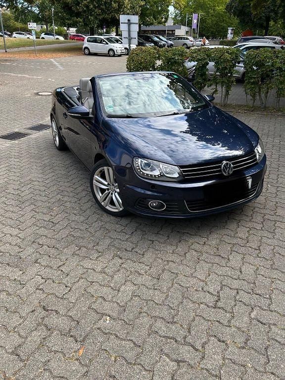 Blau Gebraucht 2014 VW Eos Cup Cabrio | 10.500 € (Fairer Preis) - Bild 1/4