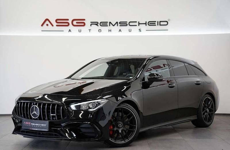 Nachtschwarz Gebraucht 2020 Mercedes CLA45 AMG AMG Kombi | 42.900 € (Guter Preis) - Bild 1/4