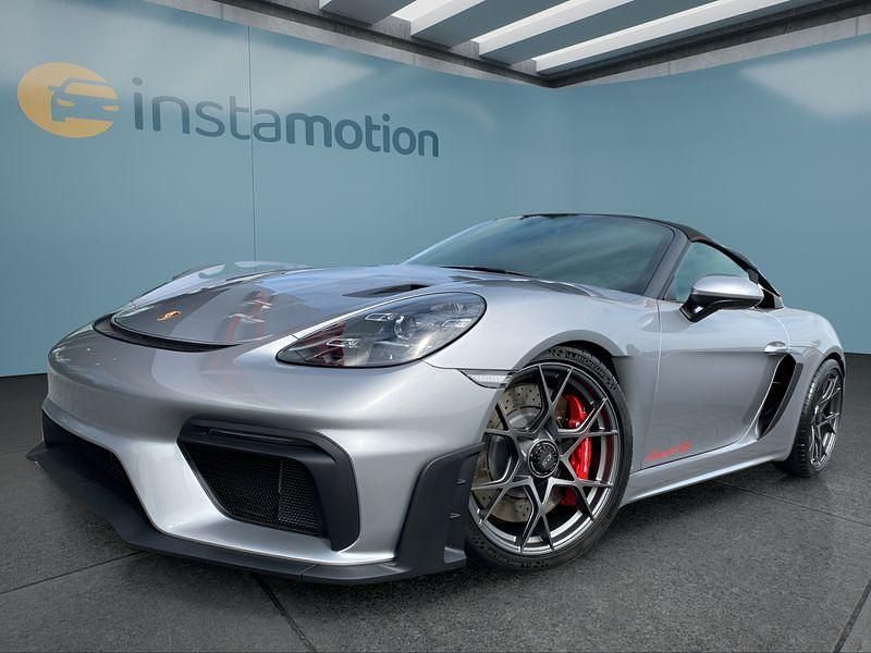 Neu Porsche Boxster Spyder 500 PS (367 kW) 2025 Silber Cabrio