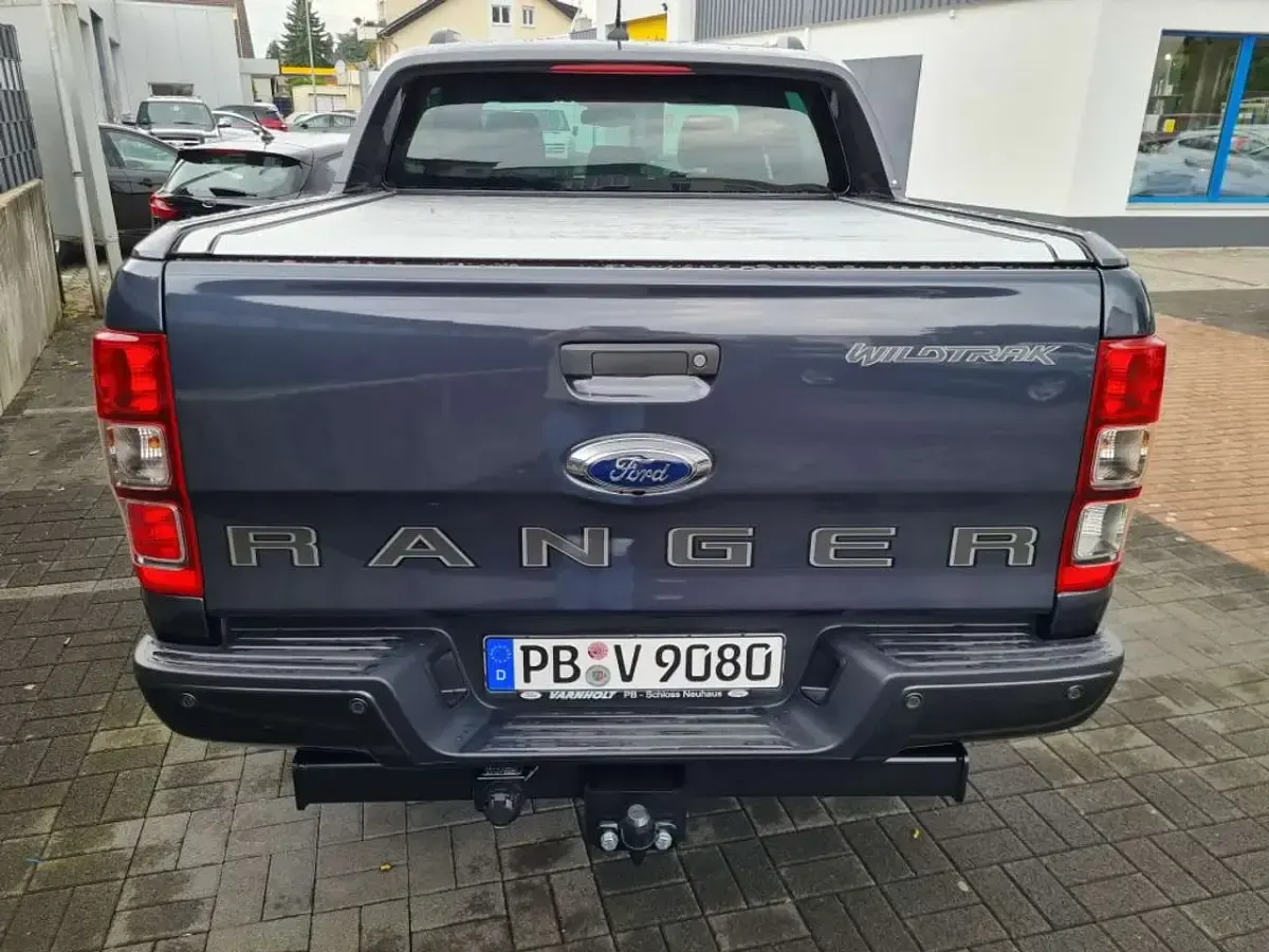 Gebraucht Ford Ranger Wildtrack 212 PS (155 kW) 2021 Royalgrau metallic Pickup