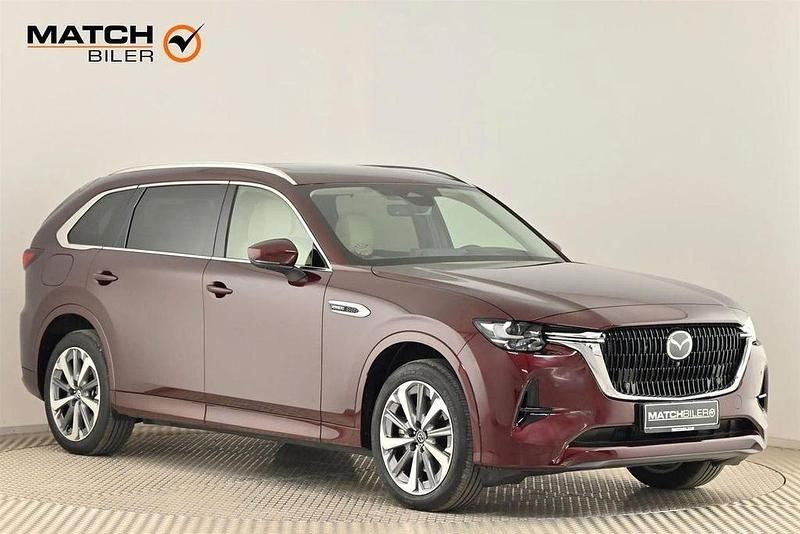 Rot Gebraucht 2025 Mazda CX-80 Takumi-Line SUV | 48.800 € (Guter Preis) - Bild 1/4
