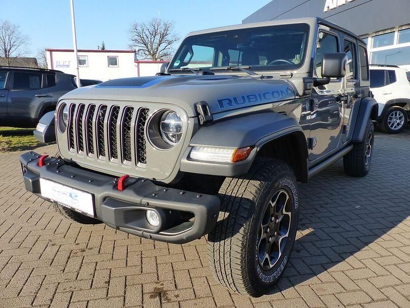 Gebraucht Jeep Wrangler Unlimited Rubicon 272 PS (200 kW) 2021 Grau SUV