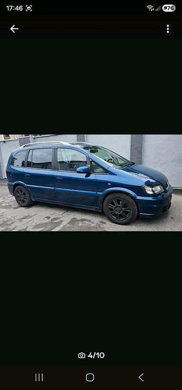 Gebraucht Opel Zafira 147 PS (108 kW) 2005 Blau Van / Kleinbus