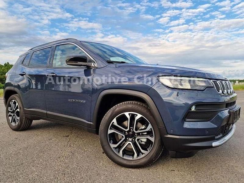 Blau Gebraucht 2022 Jeep Compass Limited SUV | 21.900 € (Fairer Preis) - Bild 1/4