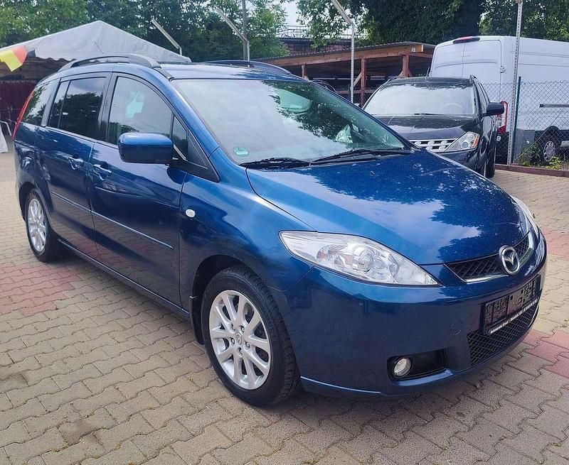 Gebraucht Mazda 5 Exclusive 143 PS (105 kW) 2007 Haitiblau metallic Van / Kleinbus