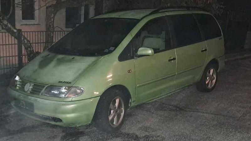 Gebraucht VW Sharan 110 PS (80 kW) 1998 Grün Van / Kleinbus