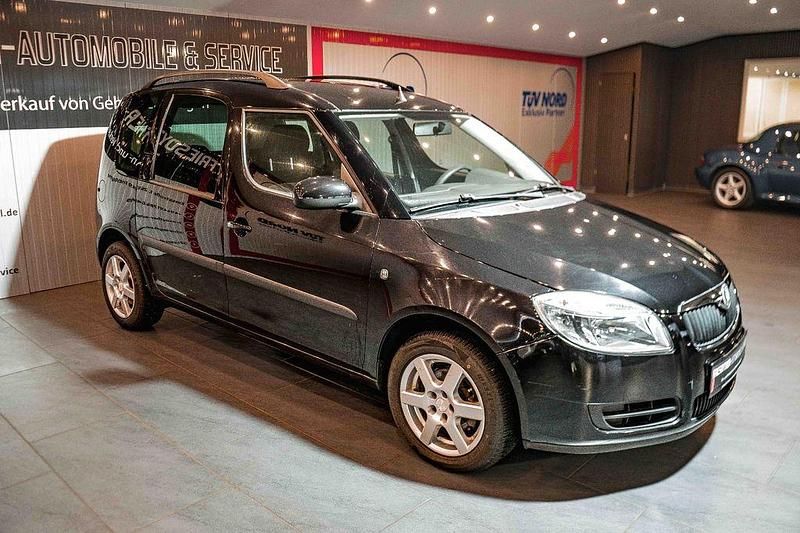 Gebraucht Skoda Roomster Style 69 PS (50 kW) 2008 Schwarz Van / Kleinbus