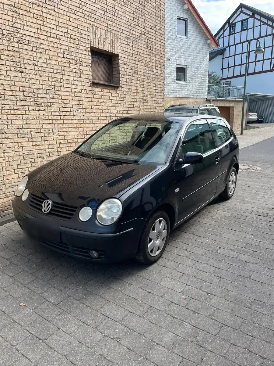 Gebraucht VW Polo 55 PS (40 kW) 2003 Schwarz Kleinwagen