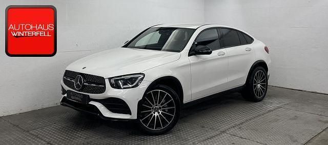 Polar weiss Gebraucht 2020 Mercedes GLC400d AMG Coupé | 41.860 € (Fairer Preis) - Bild 1/4