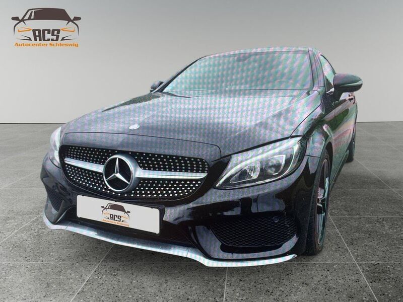 Schwarz Gebraucht 2016 Mercedes C250 AMG line Coupé | 22.900 € (Etwas zu teuer) - Bild 1/4