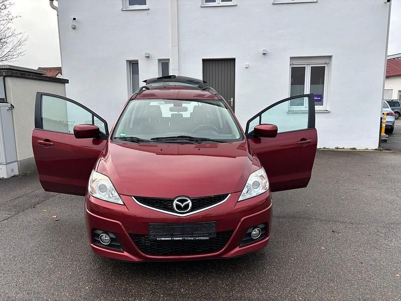 Rot Gebraucht 2009 Mazda 5 Van / Kleinbus | 1.950 € (Superpreis) - Bild 1/4