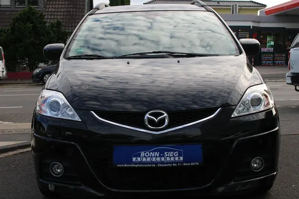 Gebraucht Mazda 5 Active 116 PS (85 kW) 2010 Schwarz Van / Kleinbus