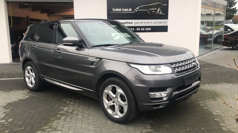 Grau Gebraucht 2014 Land Rover Range Rover Sport HSE SUV | 16.470 € (Guter Preis) - Bild 1/4