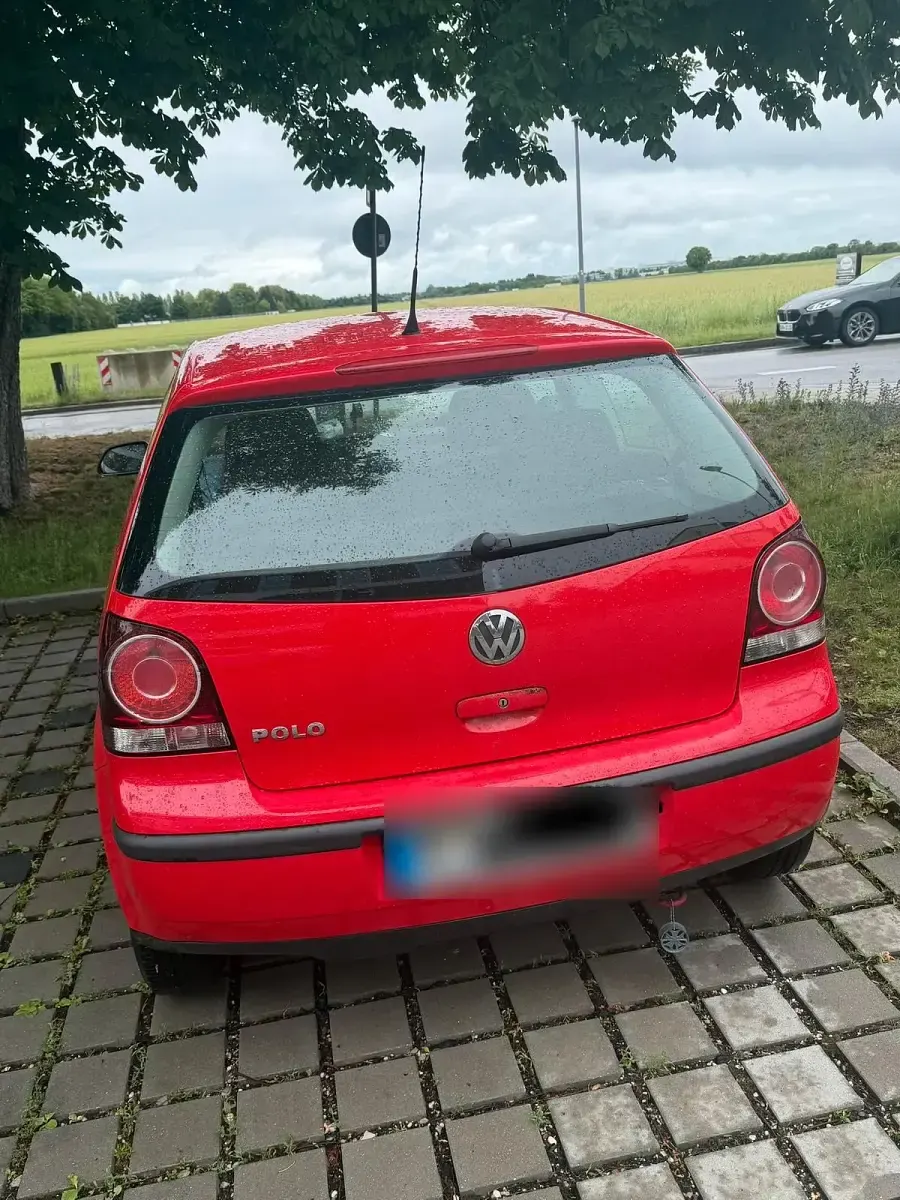 Gebraucht VW Polo 64 PS (47 kW) 2008 Rot Kleinwagen