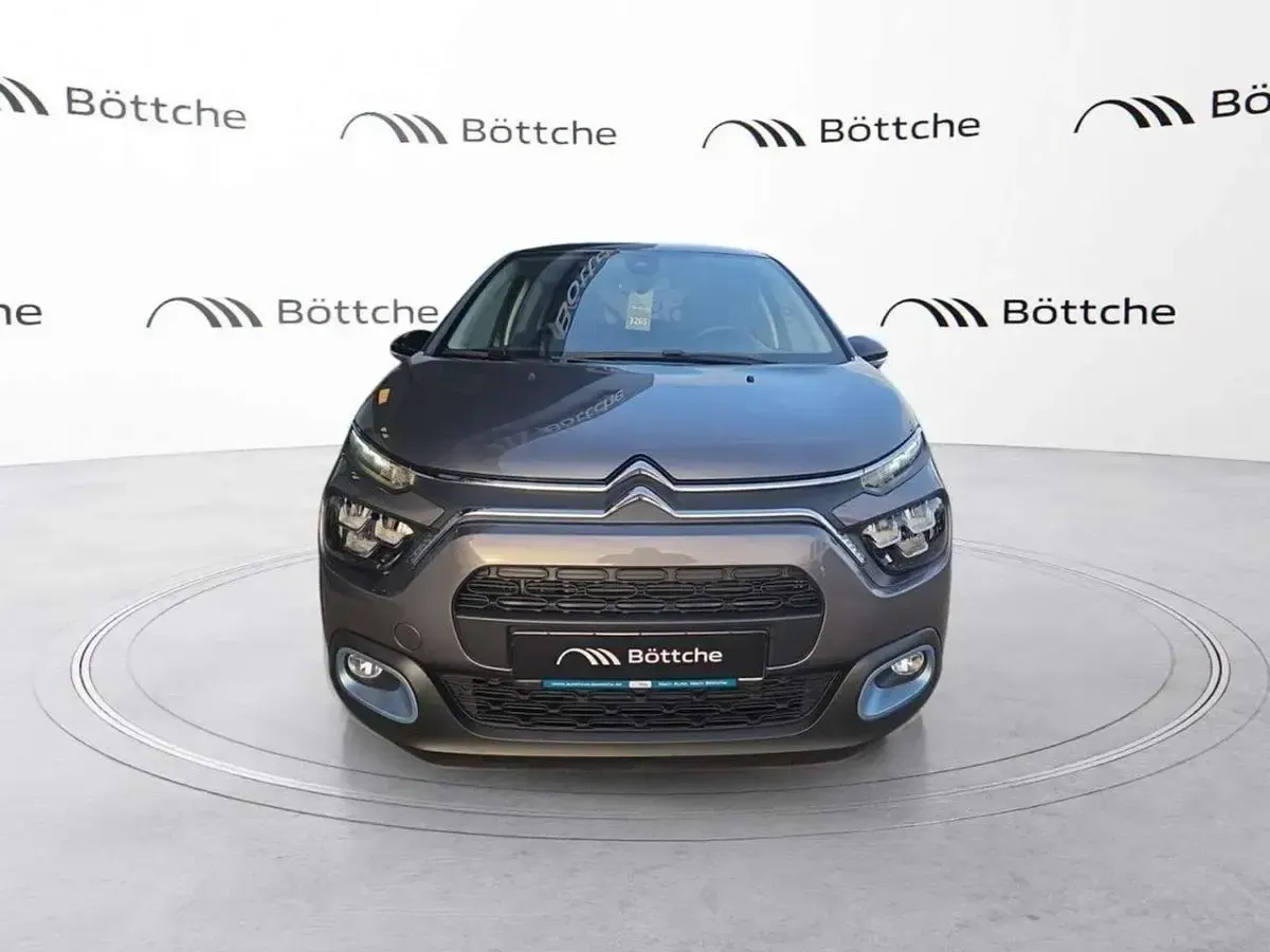 Gebraucht Citroën C3 PureTech 110 PS (80 kW) 2023 Lackierung platiniumgrau/meta Limousine