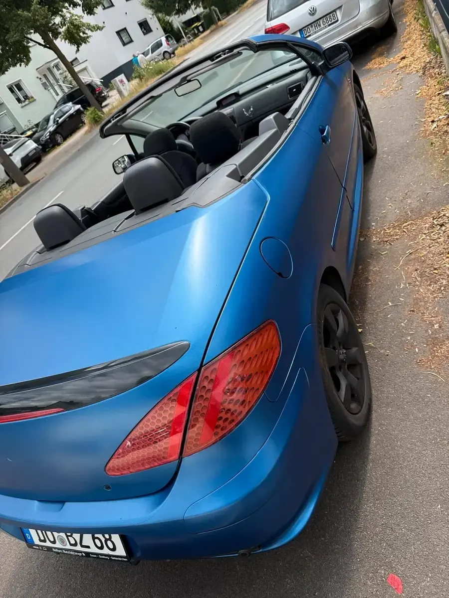 Gebraucht Peugeot 307 CC 109 PS (80 kW) 2006 Blau Cabrio