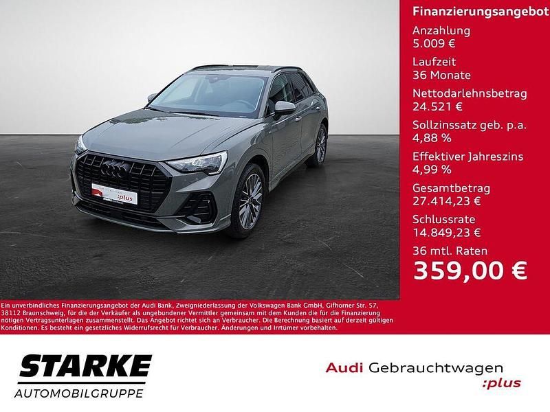 Chronosgrau metallic Gebraucht 2022 Audi Q3 S-Line SUV | 29.530 € (Fairer Preis) - Bild 1/4