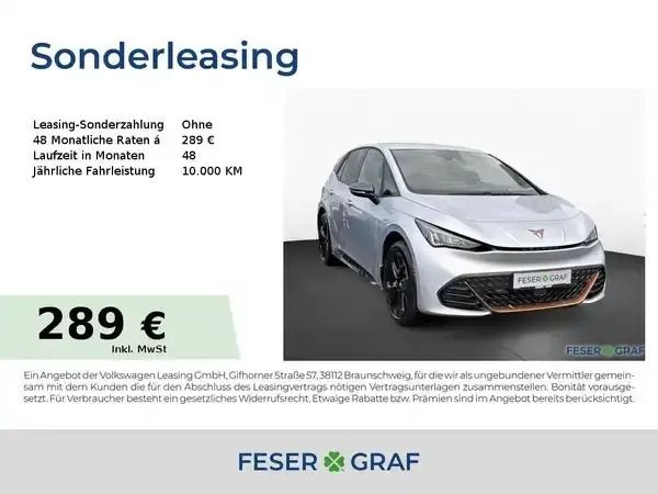 Geyser silver Neu 2025 Cupra Born Kleinwagen | 41.989 € (Etwas zu teuer) - Bild 1/4