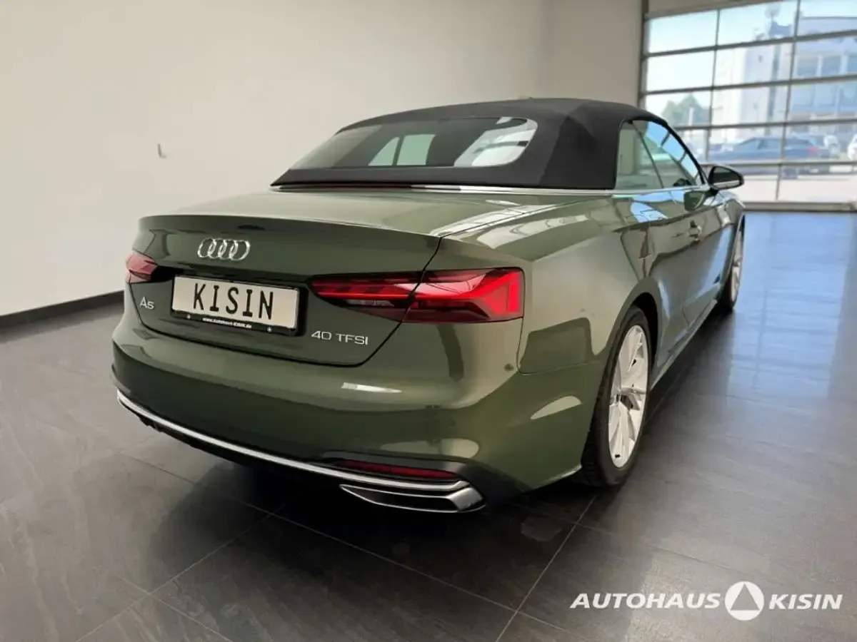 Używany Audi A5 Cabriolet Advanced Plus 204 KM (150 kW) 2024 Zielony Kabriolet