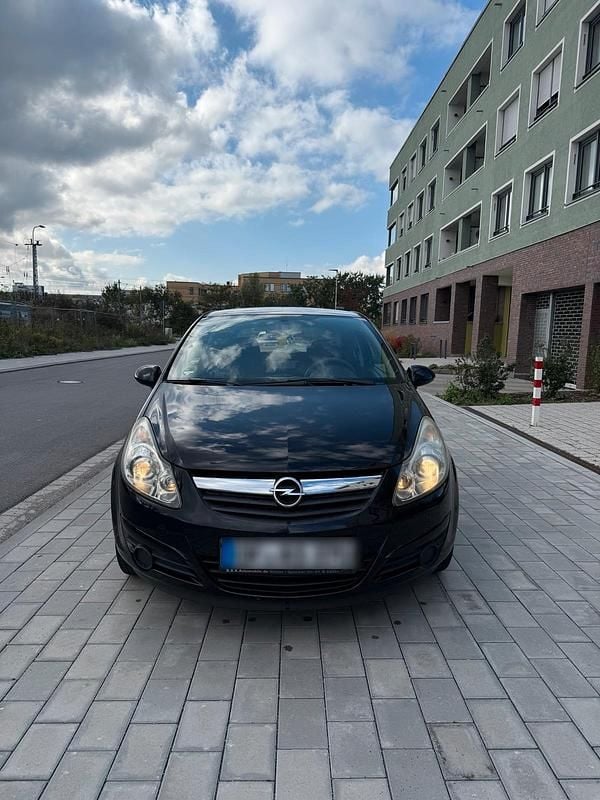 Schwarz Gebraucht 2008 Opel Corsa Kleinwagen | 2.500 € (Fairer Preis) - Bild 1/4