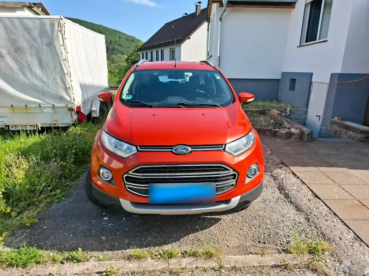 Gebraucht Ford Ecosport Titanium 111 PS (81 kW) 2016 Orange SUV