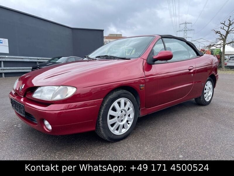 Rot Gebraucht 2002 Renault Mégane Cabriolet Privilege Cabrio | 990 € (Guter Preis) - Bild 1/4