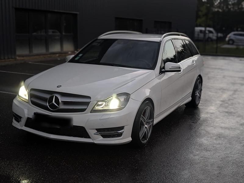 Weiß Gebraucht 2011 Mercedes C300 AMG line Kombi | 7.499 € (Fairer Preis) - Bild 1/4